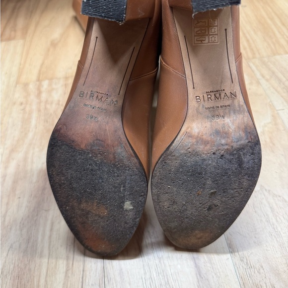 Alexandre Birman Rachel bow brown knee high boots size 39.5 used - Picture 6 of 7